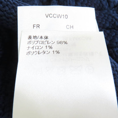 Louis Vuitton 22SS Trumpet Sleeve Cardigan With Logo Buttons Navy XS Made In