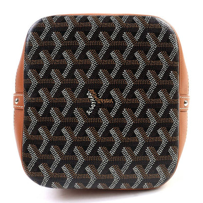 Goyard Peflotpmlty01cl03p Petit Flo Bucket Bag Calf Leather Goyard Din Canvas