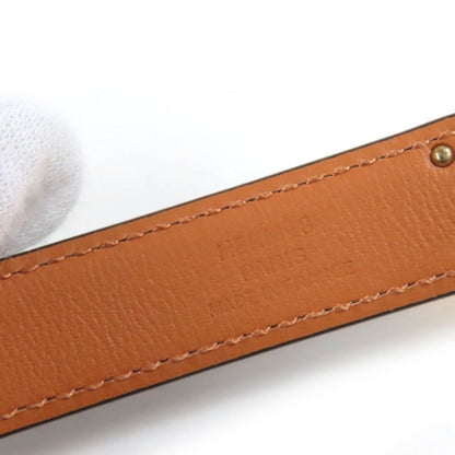 Hermes Kelly 18 Vorsluft Chocolat/gold Hardware Kelly Buckle Belt Stamped K