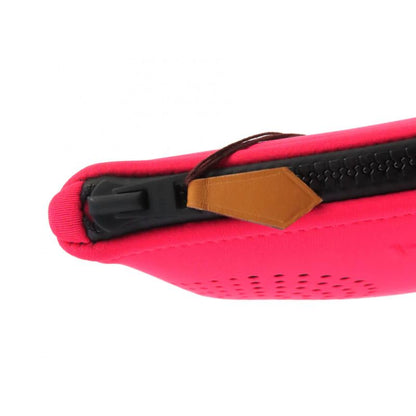 Hermes Neobain Zen Au Soleil PM Rose Anglia Logo Perforated Design Pouch With