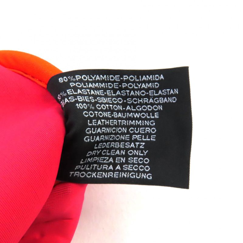 Hermes Neobain Zen Au Soleil PM Rose Anglia Logo Perforated Design Pouch With