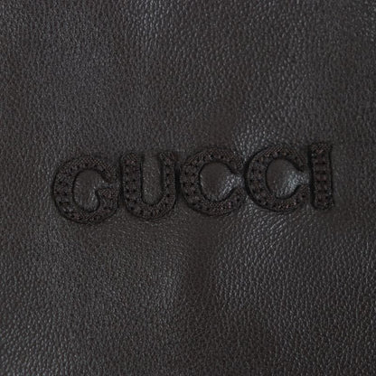 Gucci 793726 Sherry Line Webline Embroidery Sheepskin Lambleather Official