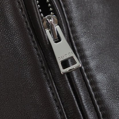 Gucci 793726 Sherry Line Webline Embroidery Sheepskin Lambleather Official