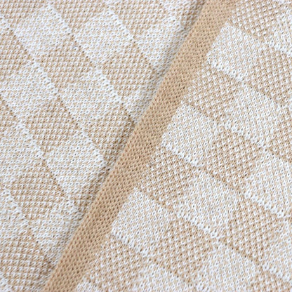  Louis Vuitton 2024 M77986 Scarf Neo Petit Damier 100% Wool Leather Knitted