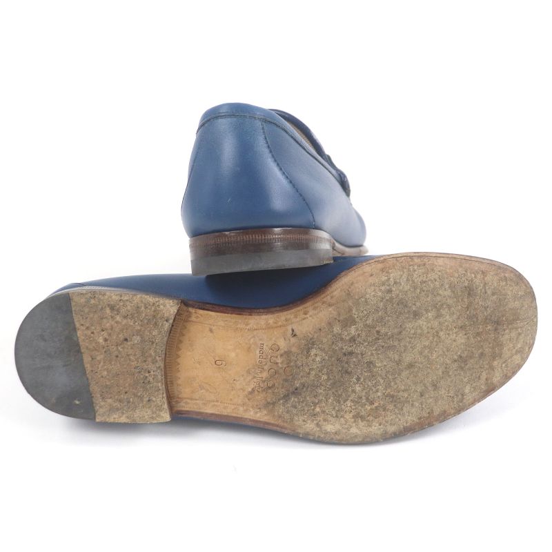 Gucci 1953 Leather Webline Horsebit Gold Hardware Loafers Flat Shoes Moccasins