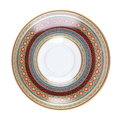 Hermes Chevaldrian Ceramic Horse Motif Teacup And Saucer 1 Set Tableware Multi