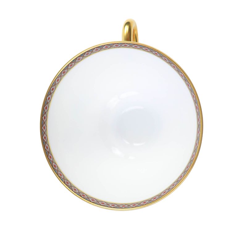 Hermes Chevaldrian Ceramic Horse Motif Teacup And Saucer 1 Set Tableware Multi