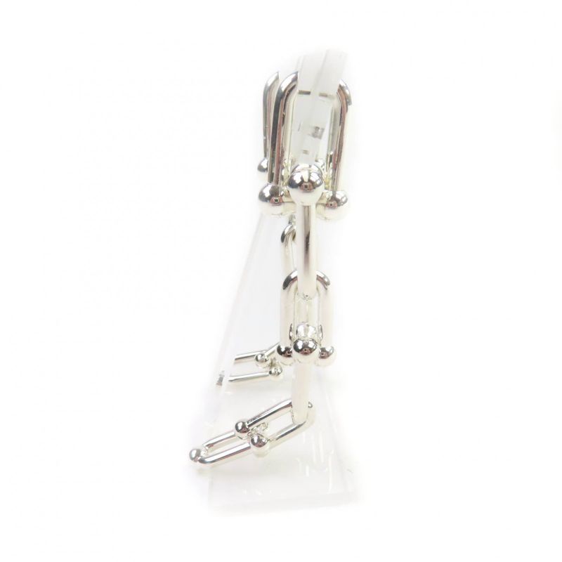Tiffany & Co Hardware Graduated Link Earrings 925 Silver Made In