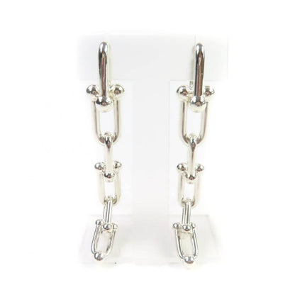 Tiffany & Co Hardware Graduated Link Earrings 925 Silver Made In