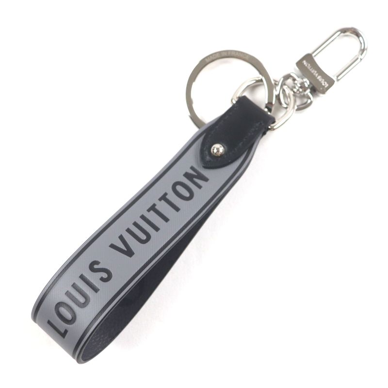 Louis Vuitton 2022 M00337 Capital LV Monogram Eclipse Calf Leather Key Ring