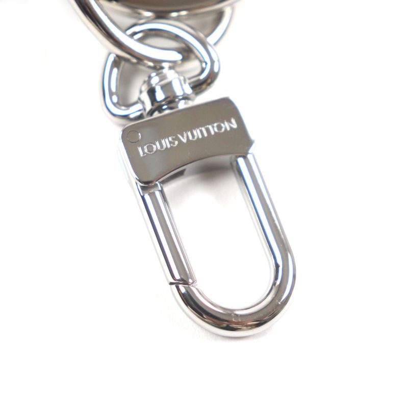  Louis Vuitton 2022 M00337 Capital LV Monogram Eclipse Calf Leather Key Ring