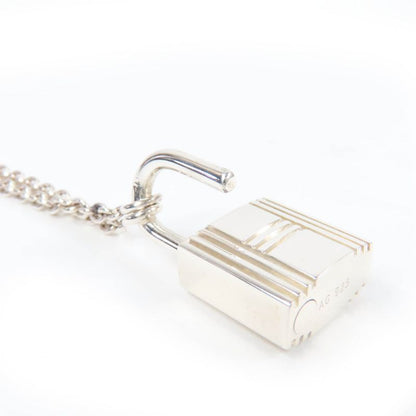Hermes Cadenas Necklace Ag925 Pendant Accessory Silver Weight 23.2g Ladies