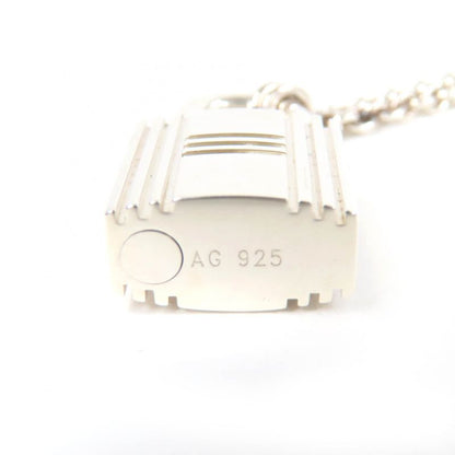 Hermes Cadenas Necklace Ag925 Pendant Accessory Silver Weight 23.2g Ladies