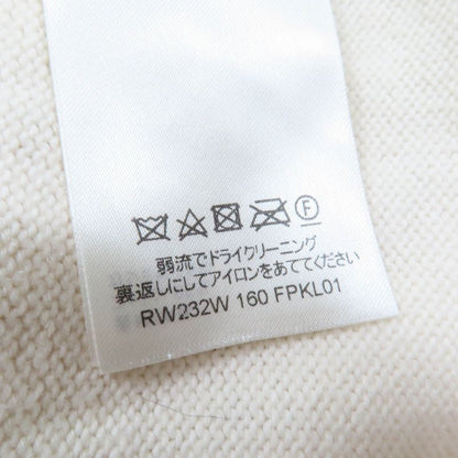 Louis Vuitton 23AW Cotton Cashmere Louis 4 Vuitton Long Sleeve Knit Ivory L