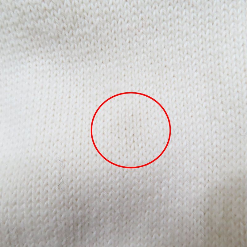 Louis Vuitton 23AW Cotton Cashmere Louis 4 Vuitton Long Sleeve Knit Ivory L