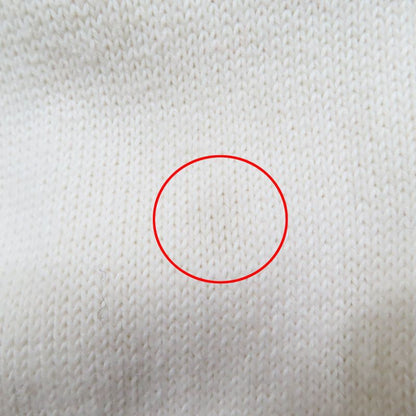 Louis Vuitton 23AW Cotton Cashmere Louis 4 Vuitton Long Sleeve Knit Ivory L