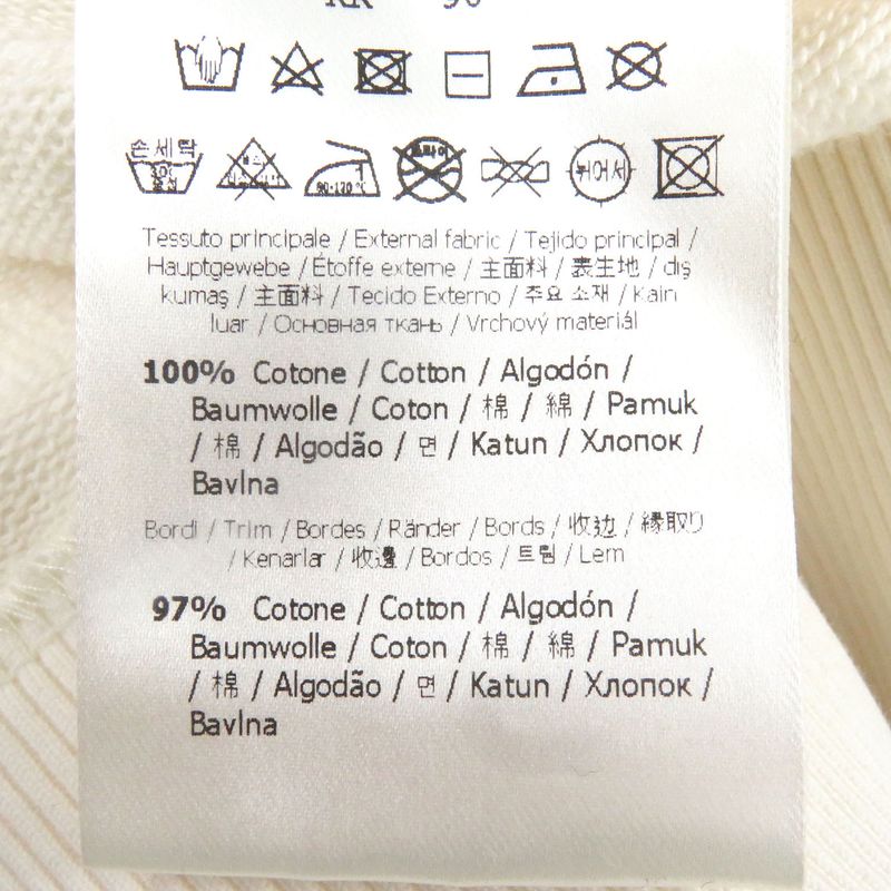 Fendi Fy1203 Logo Patch Embroidery Pullover Hoodie Ivory S Storage With Bag