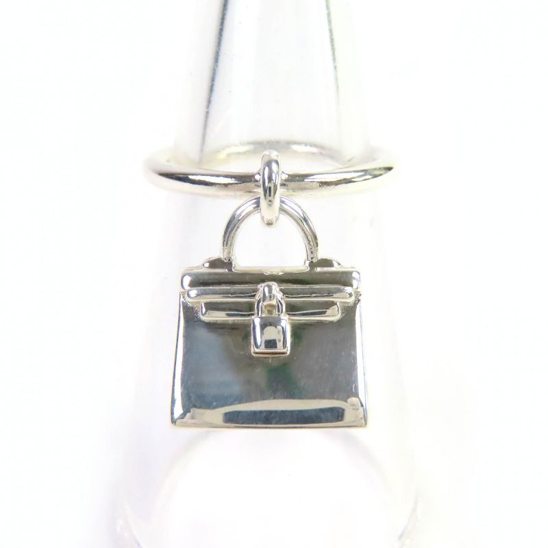 Hermes Birkin Amulet Ring Ag925 Ring Silver 48 Size Equivalent To Approx Size 8