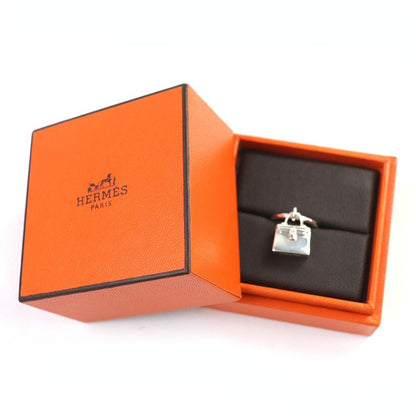 Hermes Birkin Amulet Ring Ag925 Ring Silver 48 Size Equivalent To Approx Size 8