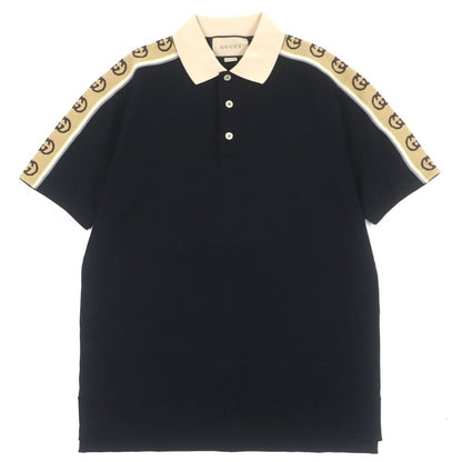  Gucci 22AW 598949 Interlocking G Logo Short Sleeve Short Sleeve Polo Shirt
