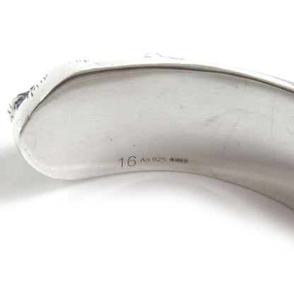 Gucci 524922 Cat Head Ag925 Arabesque Double G Le Marche Des Merveilles Bangle