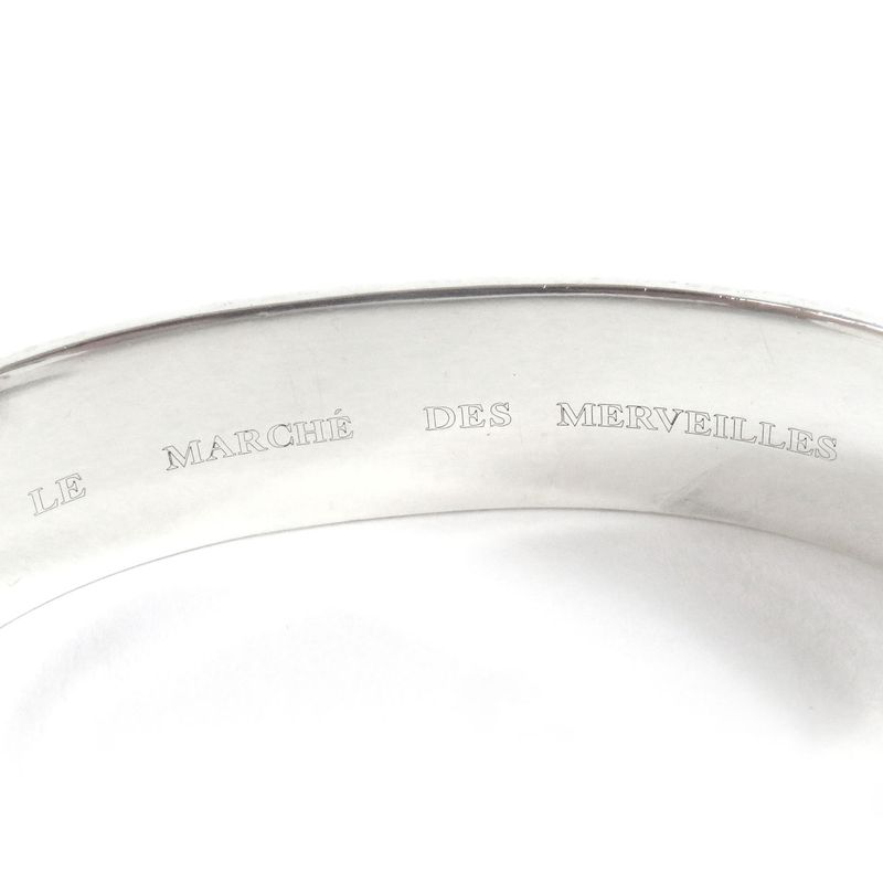 Gucci 524922 Cat Head Ag925 Arabesque Double G Le Marche Des Merveilles Bangle