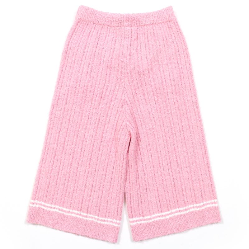 CHANEL 22P P72283k1414 Lion Button Tweed Half Pants Pink 36 Made In Italy