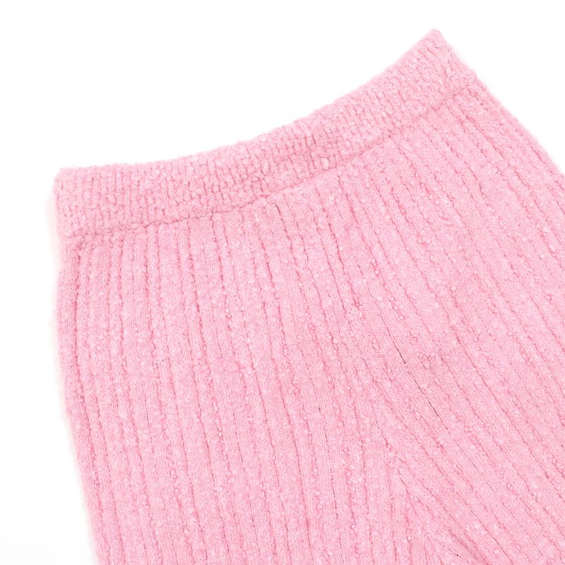 CHANEL 22P P72283k1414 Lion Button Tweed Half Pants Pink 36 Made In Italy