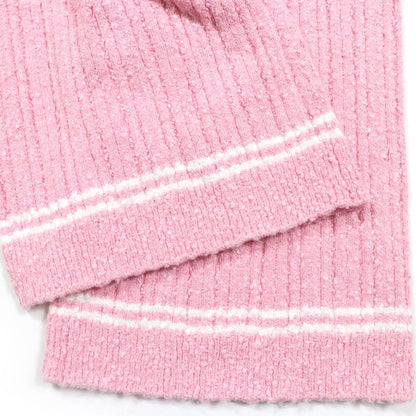 CHANEL 22P P72283k1414 Lion Button Tweed Half Pants Pink 36 Made In Italy