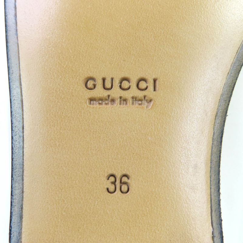 Gucci 1953 Horsebit Leather Loafer Shoes White 36 With Box And Storage Bag Made