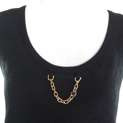 Louis Vuitton 2022 Silk Blend With Chain Monogram Pattern Side Line Nosli Cut