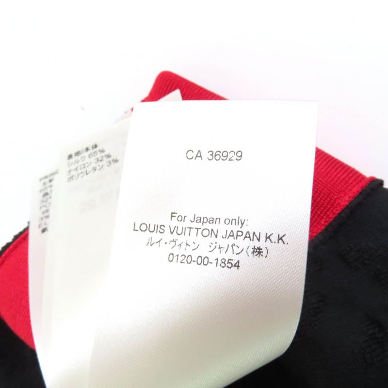 Louis Vuitton 2022 Silk Blend With Chain Monogram Pattern Side Line Nosli Cut