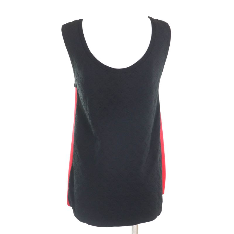 Louis Vuitton 2022 Silk Blend With Chain Monogram Pattern Side Line Nosli Cut