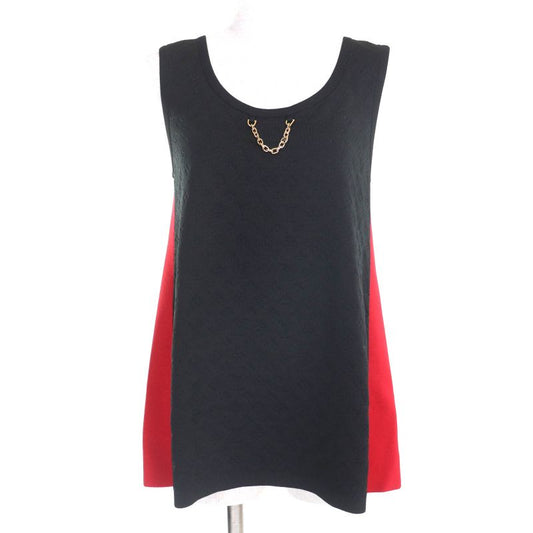 Louis Vuitton 2022 Silk Blend With Chain Monogram Pattern Side Line Nosli Cut