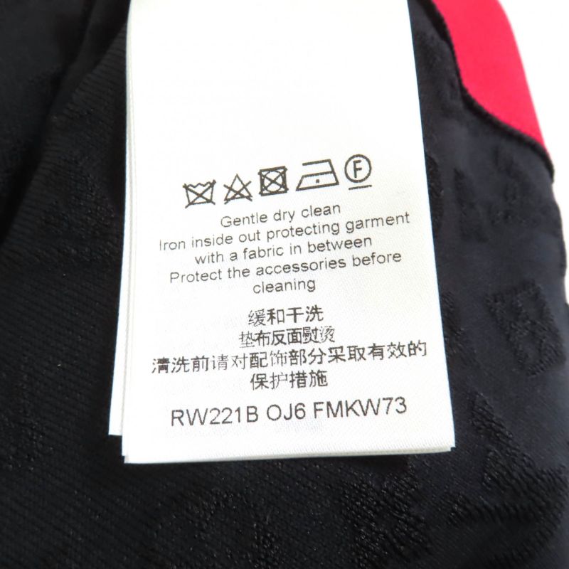 Louis Vuitton 2022 Silk Blend With Chain Monogram Pattern Side Line Nosli Cut