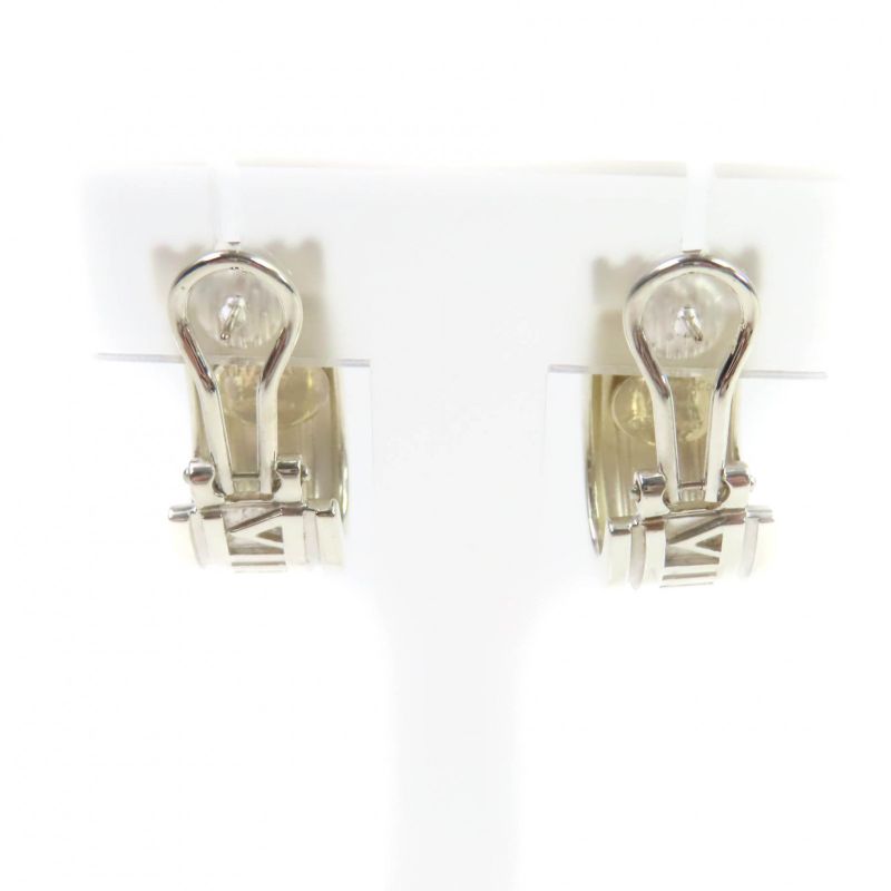 Tiffany & Co 925 Binaural Atlas Earrings Accessory Silver Made In