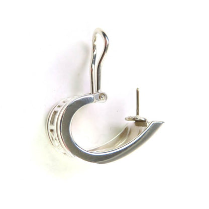 Tiffany & Co 925 Binaural Atlas Earrings Accessory Silver Made In