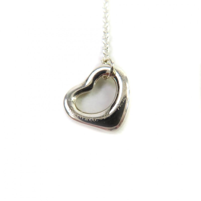 Tiffany & Co Elsa Peretti Open Heart Drop Earrings 925 Purchased