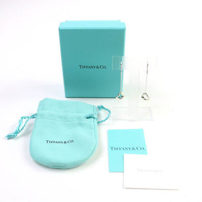 Tiffany & Co Elsa Peretti Open Heart Drop Earrings 925 Purchased