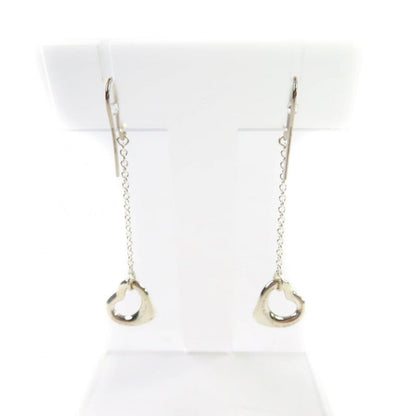 Tiffany & Co Elsa Peretti Open Heart Drop Earrings 925 Purchased
