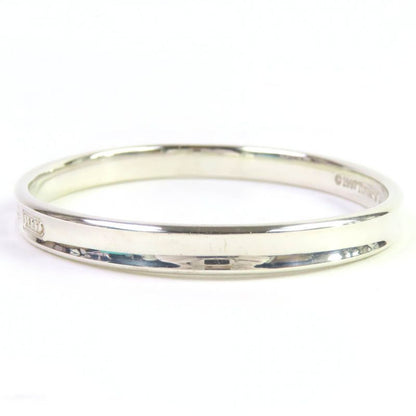Tiffany & Co 1837 Narrow Bangle Sv925 Bracelet Accessory Silver Weight 34.34g