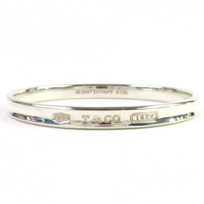 Tiffany & Co 1837 Narrow Bangle Sv925 Bracelet Accessory Silver Weight 34.34g