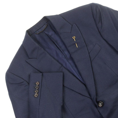 Louis Vuitton 21AW Hjj41w 99% Cashmere LV Logo Buttons Full Logo Lining Peaked