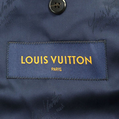Louis Vuitton 21AW Hjj41w 99% Cashmere LV Logo Buttons Full Logo Lining Peaked