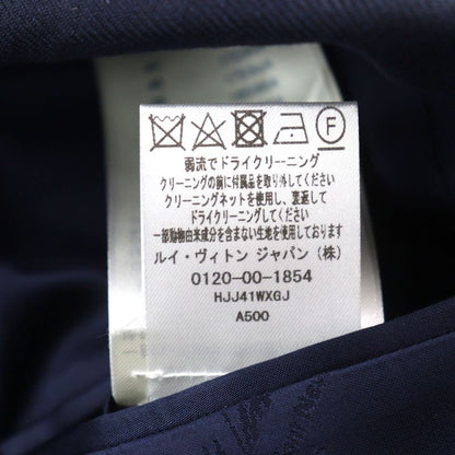 Louis Vuitton 21AW Hjj41w 99% Cashmere LV Logo Buttons Full Logo Lining Peaked