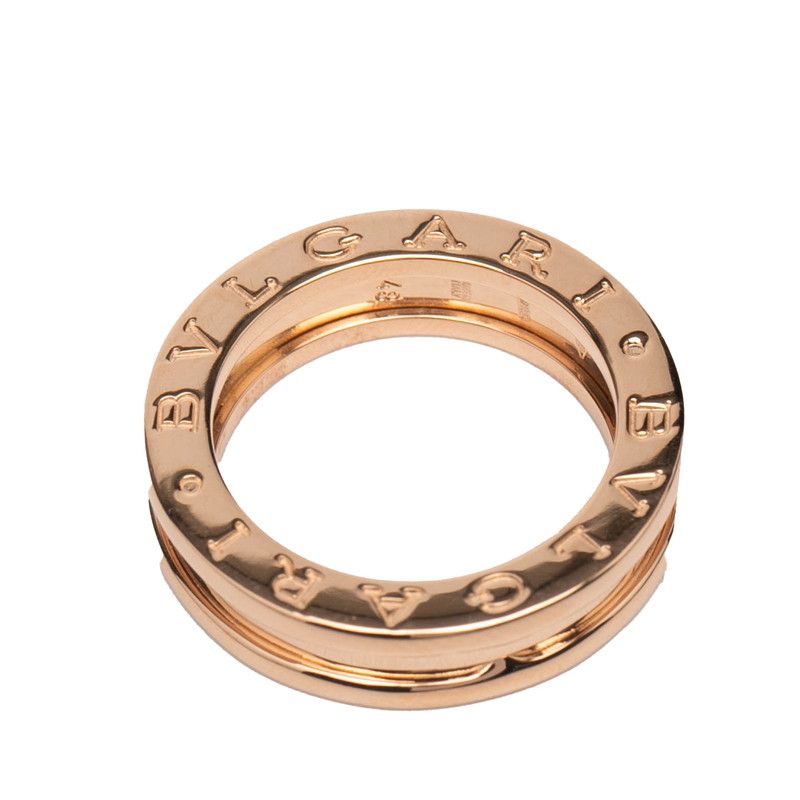 Bulgari Bee Zero One Ring #48 18K Pink Gold Pink Gold Ladies Bvlgari