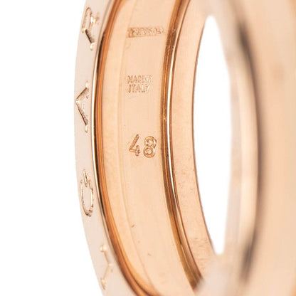 Bulgari Bee Zero One Ring #48 18K Pink Gold Pink Gold Ladies Bvlgari