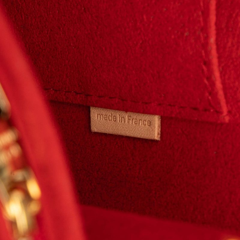 Louis Vuitton X Yayoi Kusama Monogram Sac Dauphine MM Chain Handbag Shoulder