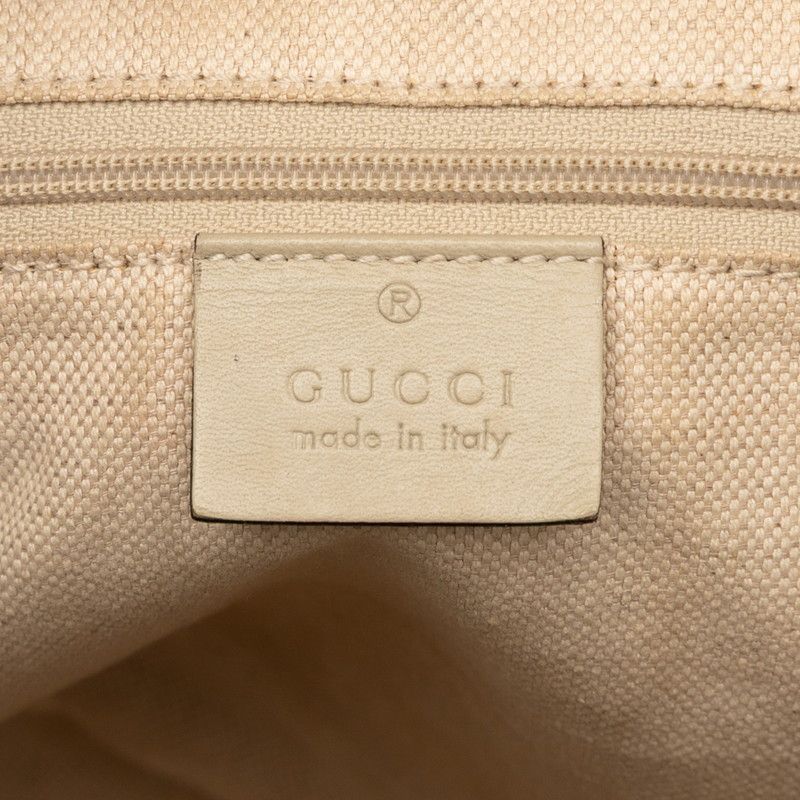 Gucci GG Canvas Sookie Handbag Shoulder Bag 2WAY 247902 Beige Ivory Canvas