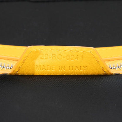 Dior Oblique World Tour Body Bag Sling Bag Yellow Leather Women's Dior